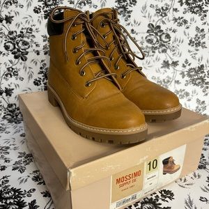Mossimo Supply Tan Boots sz 10